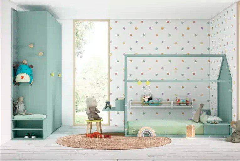 Cama casita Montessori